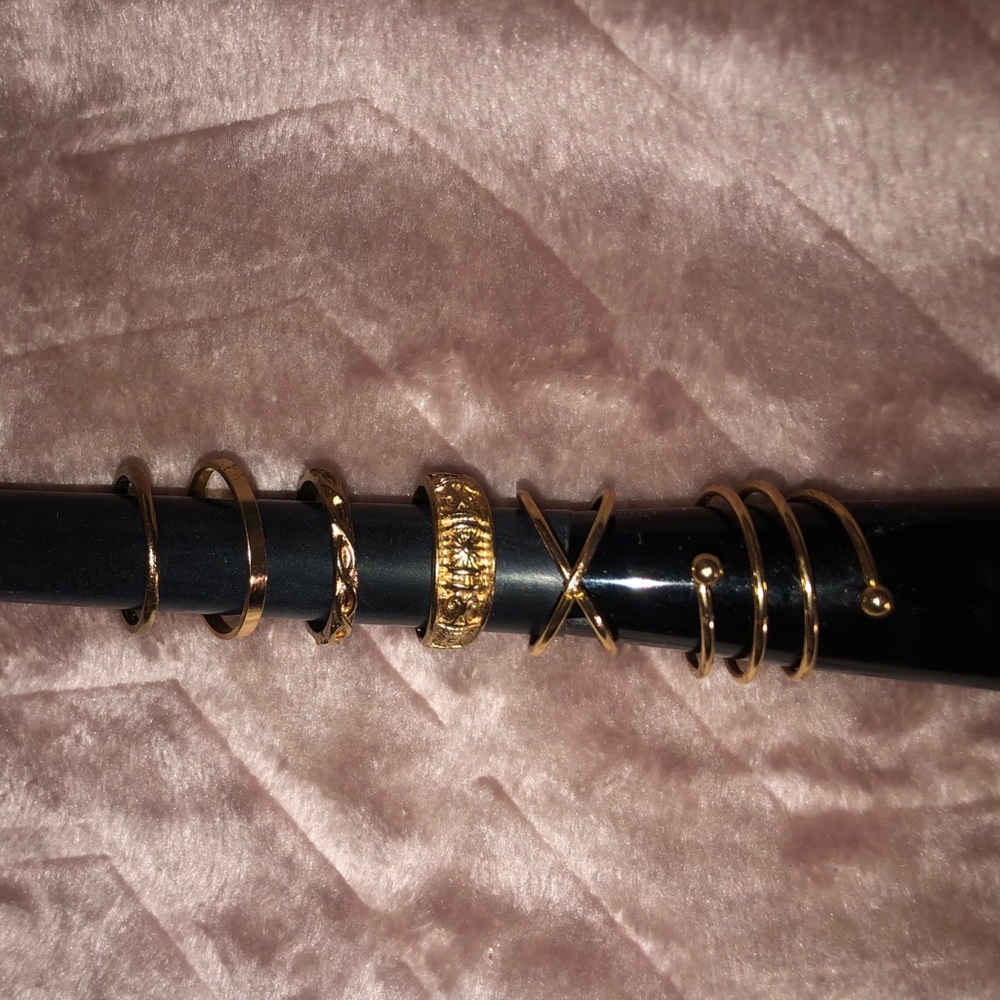 Gold Ring Set